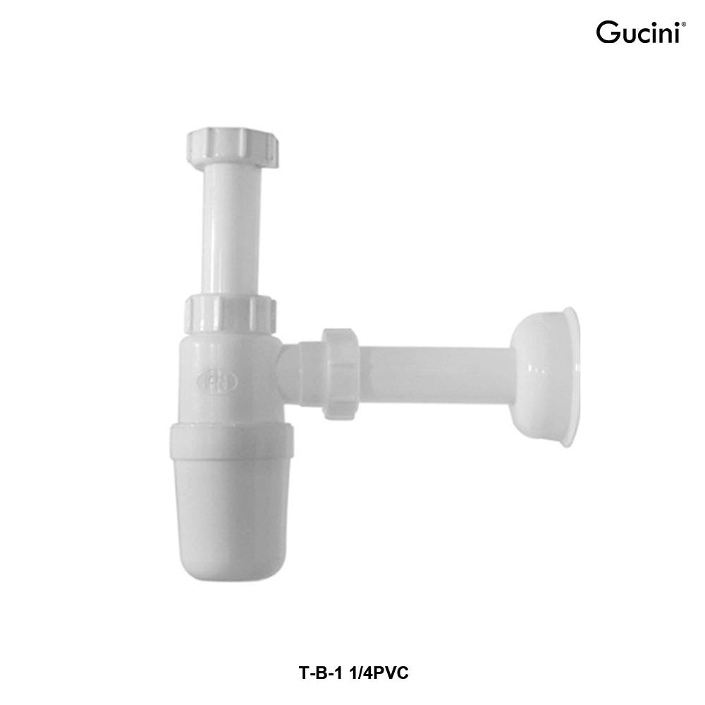 T-B-1 1/4PVC 1¼'' PVC Bottle Trap