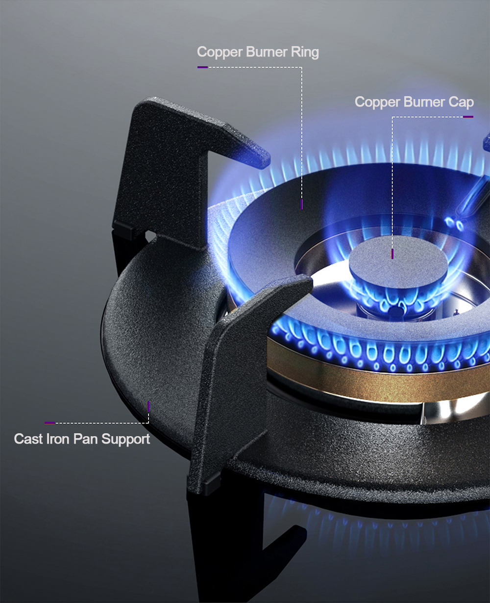 GCHUZ045A Dual GasInduction Hob