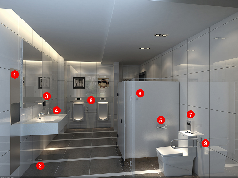 Public Toilet Sample Design B